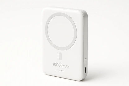 Powerful 10000 MAH MagSafe PowerBank in White color
