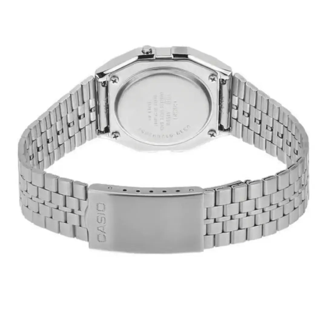 Luna Retro Digital Watch – A159W Silver Edition