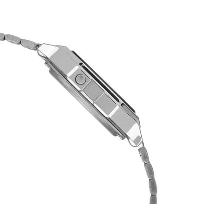 Luna Retro Digital Watch – A159W Silver Edition